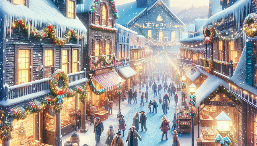 Uğurun şirin qoxusu: &quot;Parton \&quot; Christmas Towne \ &quot;bir tətil olduTəyinat
